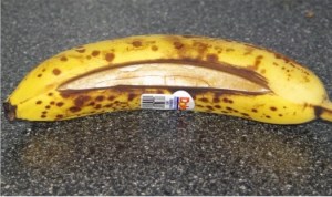 A healthy banana split!